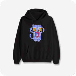 Kpop Demon Hunters Derpy Black Hoodies