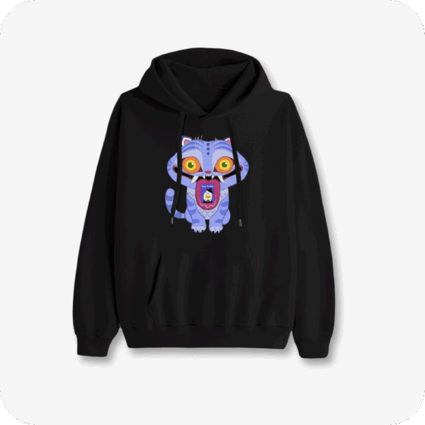 Kpop Demon Hunters Derpy Black Hoodies