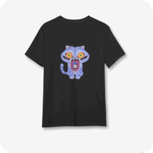 Kpop Demon Hunters Derpy Black T Shirt