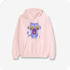 Kpop Demon Hunters Derpy Pink Hoodies