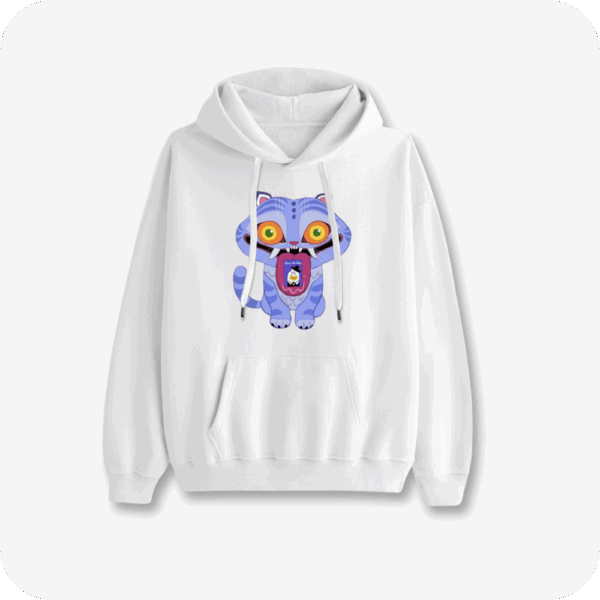 Kpop Demon Hunters Derpy White Hoodies