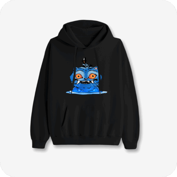 Kpop Demon Hunters Derpy and Bird Black Hoodies