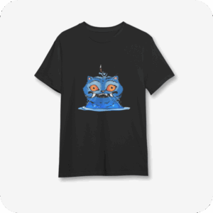 Kpop Demon Hunters Derpy and Bird Black T Shirt
