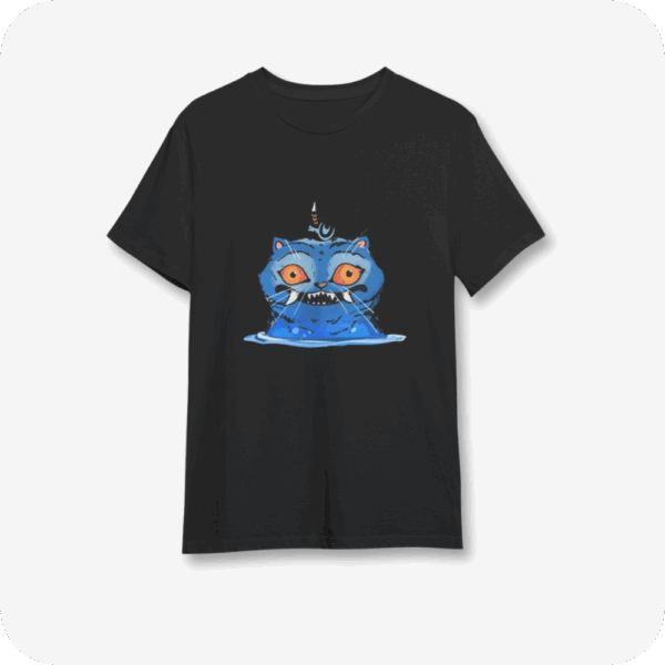 Kpop Demon Hunters Derpy and Bird Black T Shirt