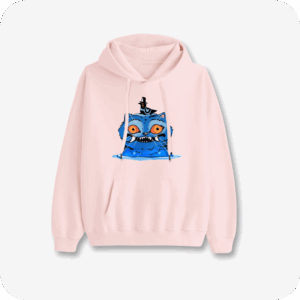 Kpop Demon Hunters Derpy and Bird Pink Hoodies