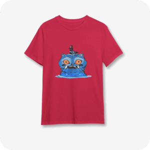 Kpop Demon Hunters Derpy and Bird Red T Shirt