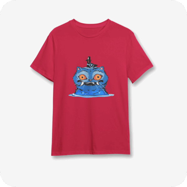 Kpop Demon Hunters Derpy and Bird Red T Shirt