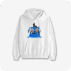 Kpop Demon Hunters Derpy and Bird White Hoodies