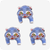 Kpop Demon Hunters Tiger Plush 3PCS
